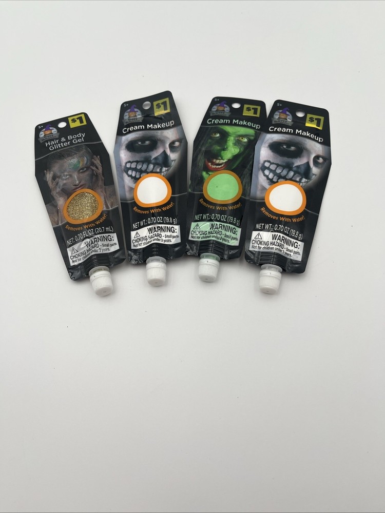 Halloween Makeup Kit 4 Pack