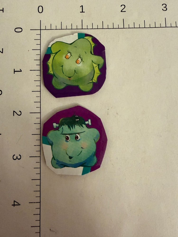 Handmade MAGNET: Universal Monsters Care Bears mashup