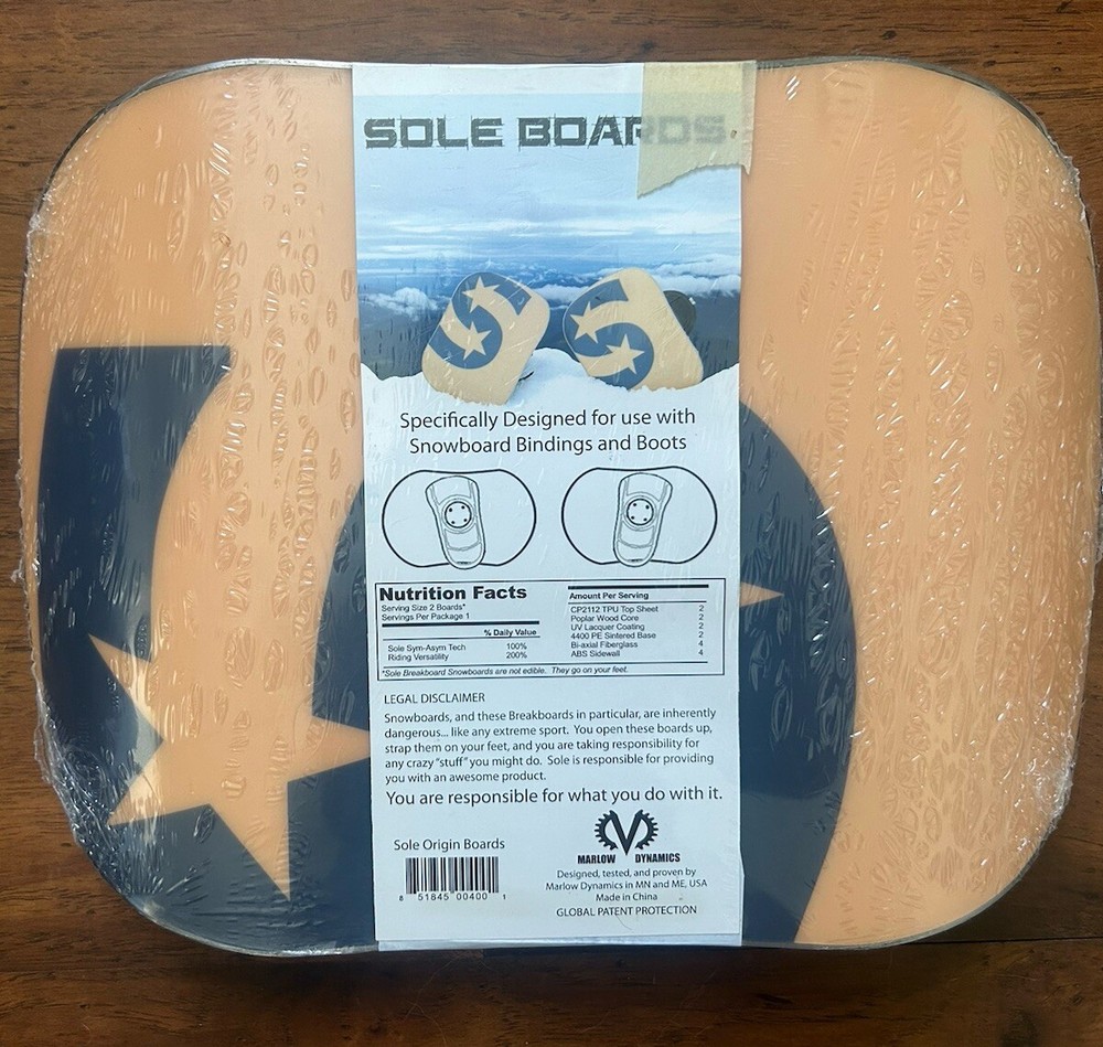 Sole Origin Breakboard Snowboard