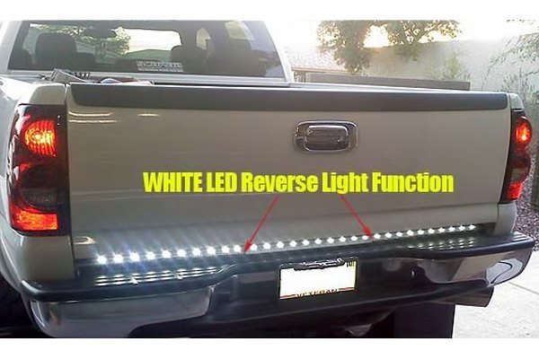 Recon 26416 - 60" Red and White LED Tailgate Light Bar