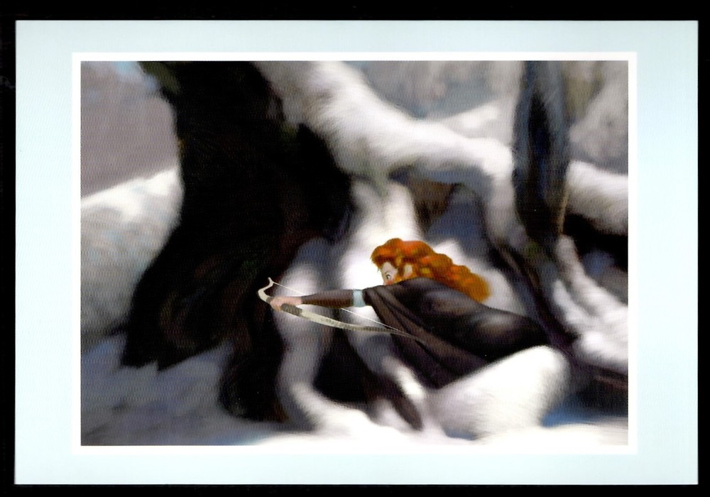 Disney Brave Post Card