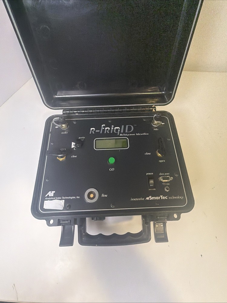 AIT R-FRIGID REFRIGERANT IDENTIFIER ANALYTICAL INDEX TECHNOLOGIES SMARTEC