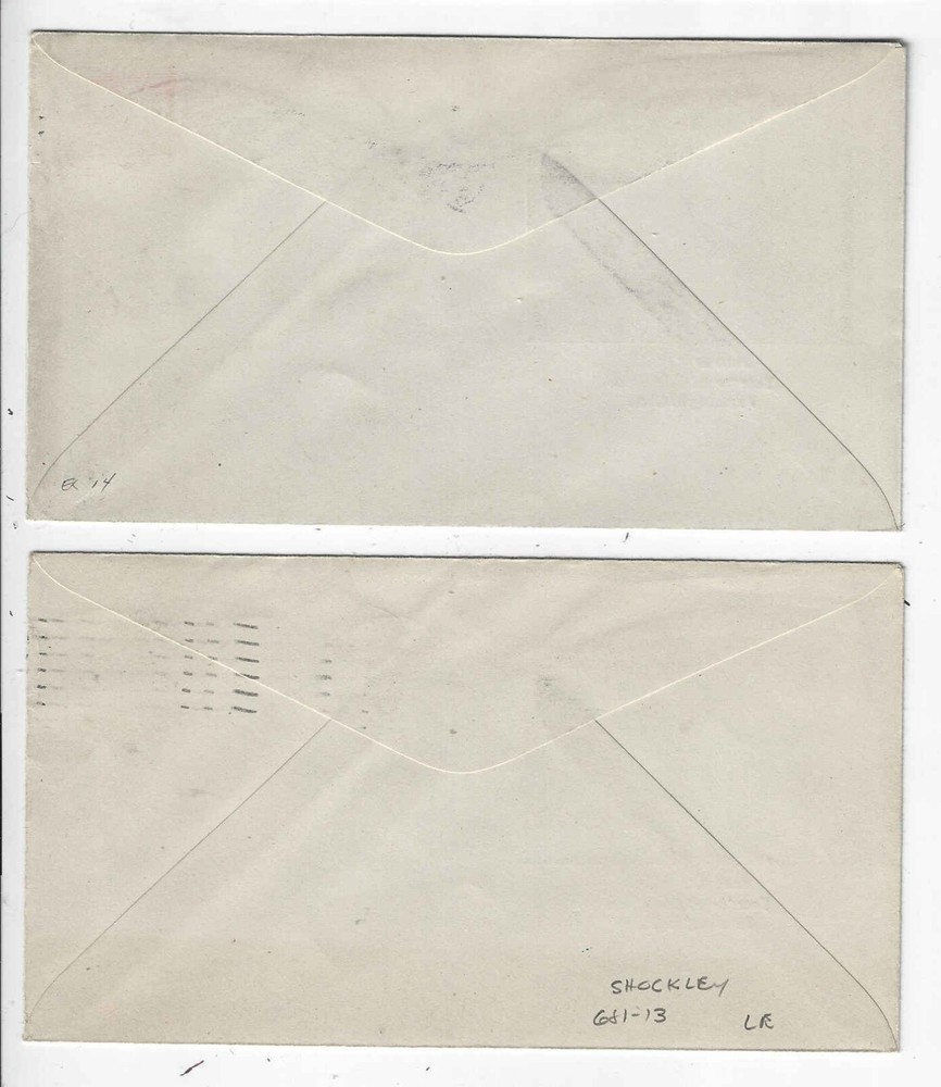 FDC's # 681-13 x 7 cxls -- Ohio River -- Shockley