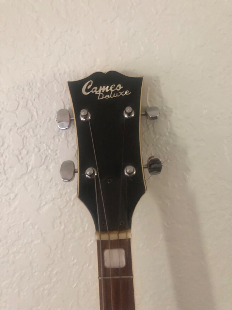 vintaje cameo deluxe 4 string banjo