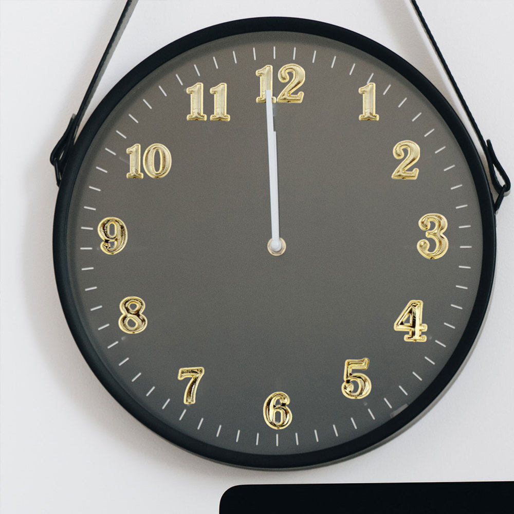 Arabic Numerals Clock Numbers Self Adhesive Clock 3 Sets Stickers