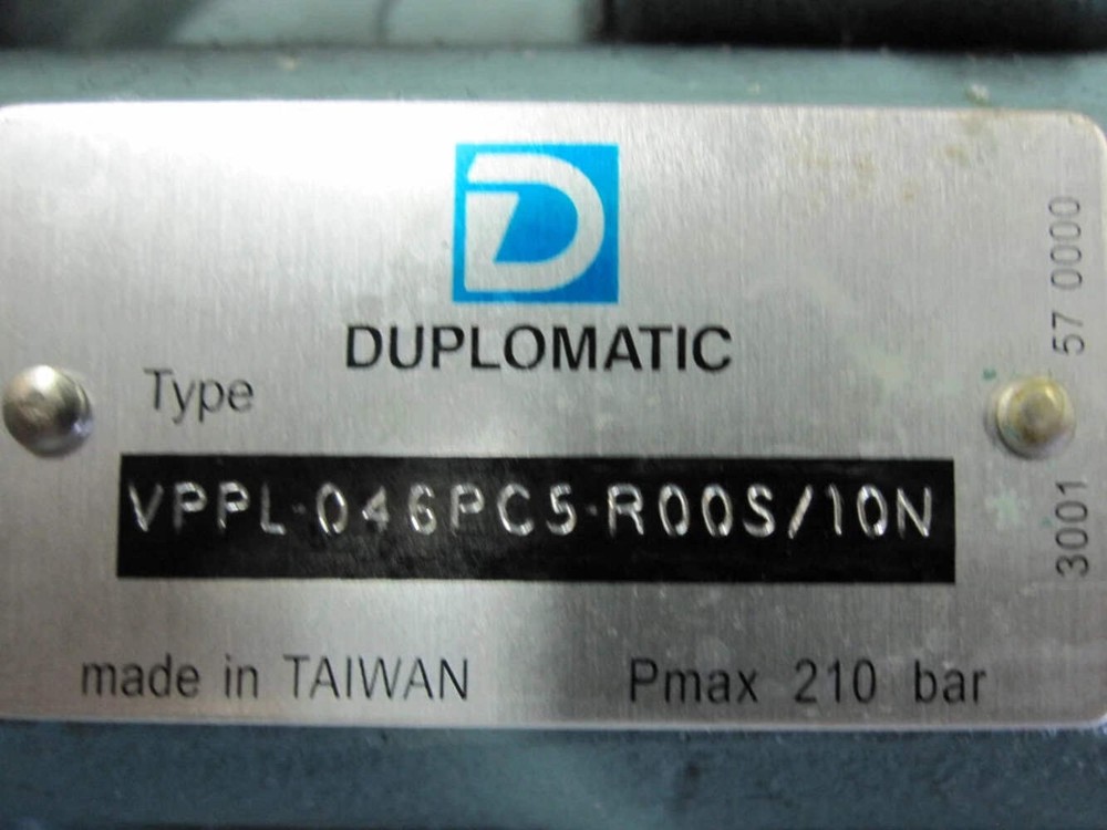 Duplomatic VPPL-046PC5-R00S/10N Piston Pump