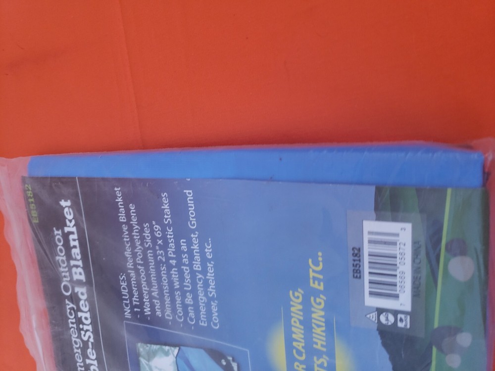 Emergency Outdoor Double Sided Blanket