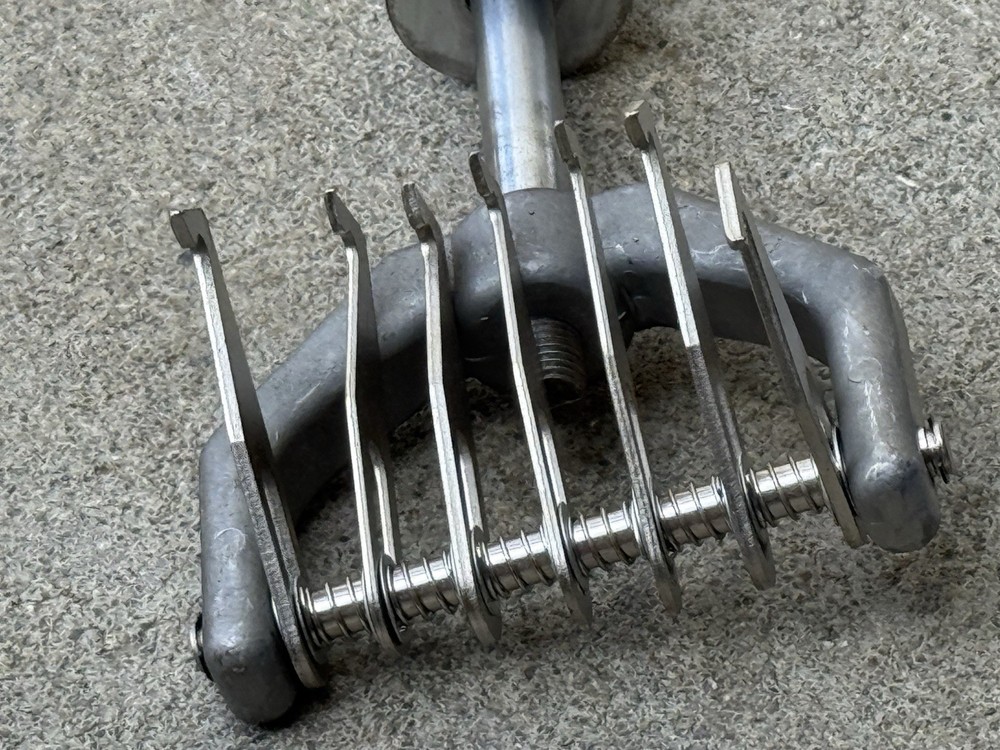 Auto Body Slide Hammer 7 Adjustable Finger Metal Pulling Claw Hook Dent Puller