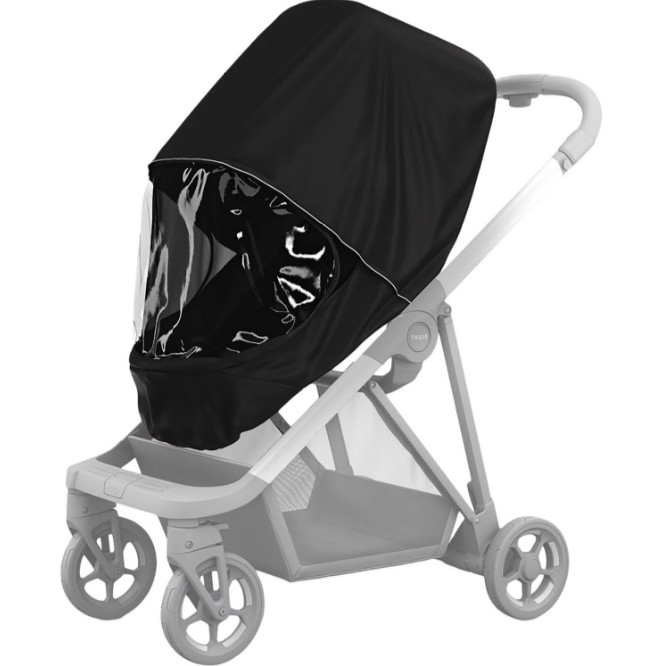 Thule Shine Stroller and Bassinet Weather Cover – Rain and Wind Shield Accessory