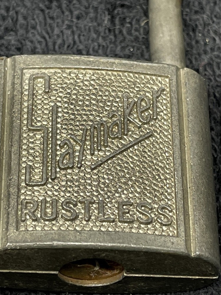 Slaymaker Rustless Padlock W/Key #904
