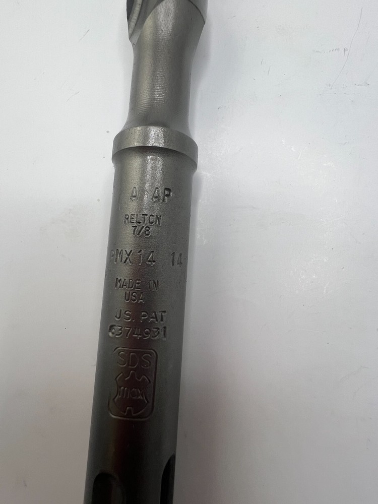 Relton 7/8" x 14" Multiple Cutter Pyramid Point Hammer Bit SDS-Max PMX-14-14