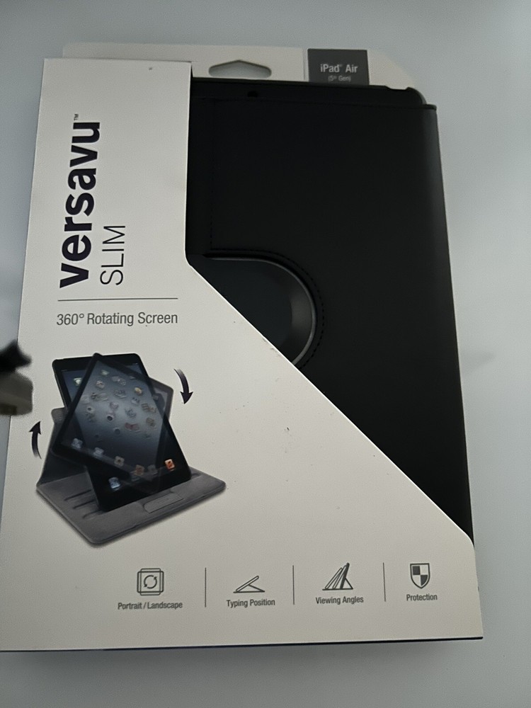 ipad air 5th generation versavu slim rotating screen case brand new