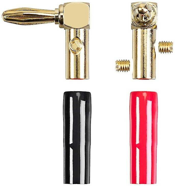 Ethereal Right Angle Banana Plug- Pair