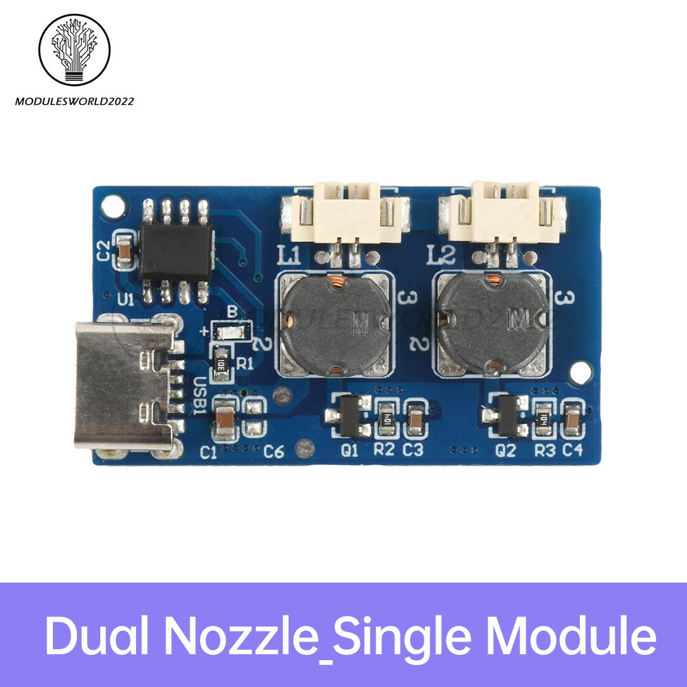 3 Nozzle Humidifier DIY Kit Ultrasonic Mist Maker Atomizing Module Circuit Board