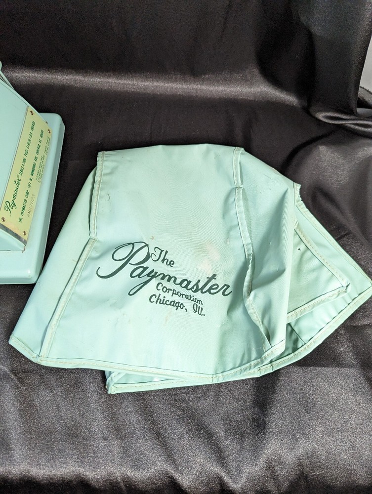 Paymaster Series X-2000 Check Writing Machine With Cover