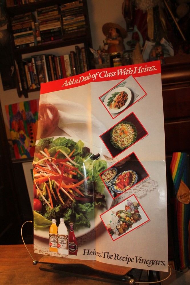 1987 Heinz Vinegar Poster 17" x 22"