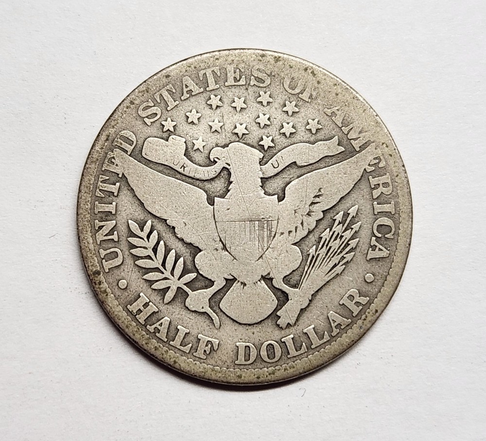 1914 Barber Half Dollar – VG/AG