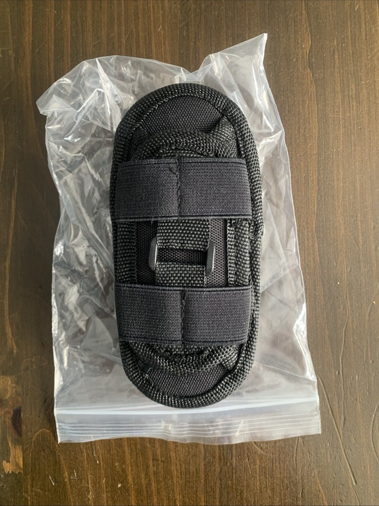 Tactical Flashlight Pouch Holster, Rotatable Flashlight Holder