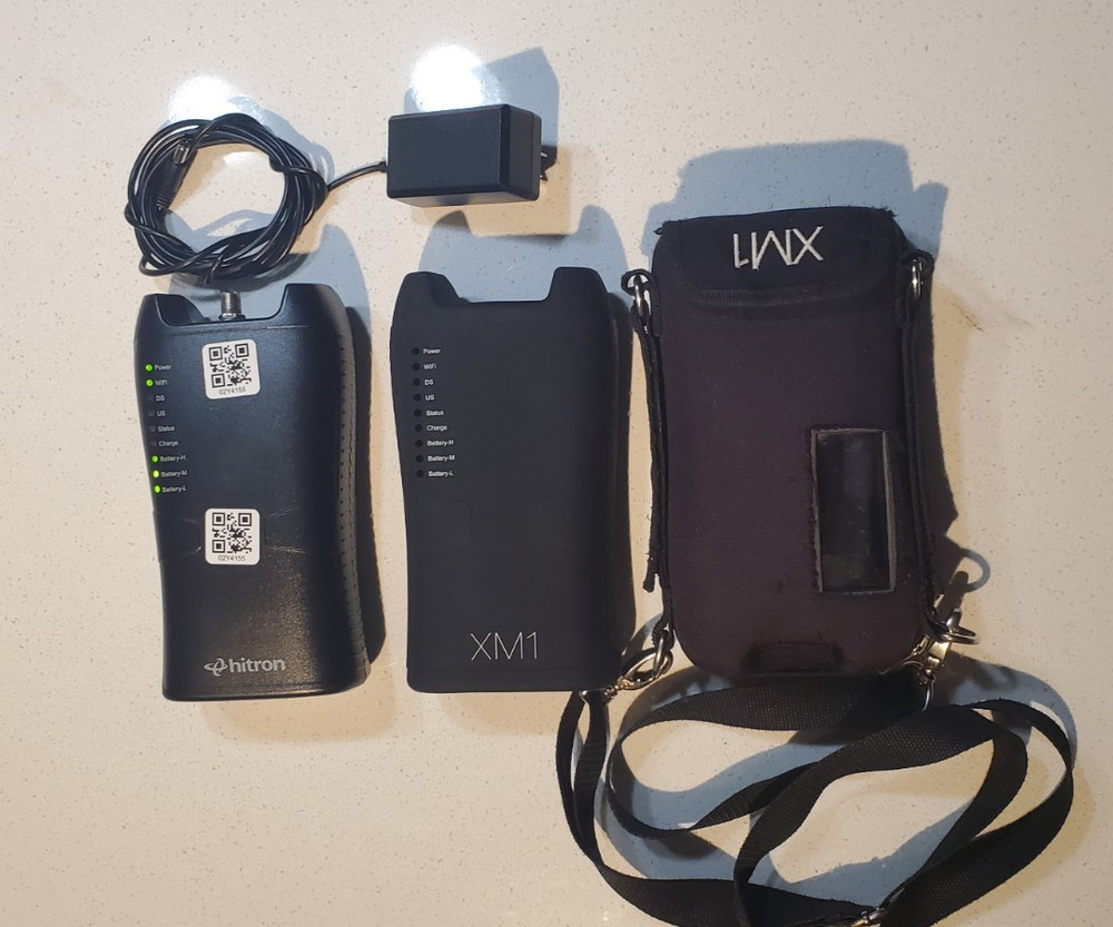 Hitron XM1 Cable Meter(Tested) Excellent Condition + Protective & Carrying Cases