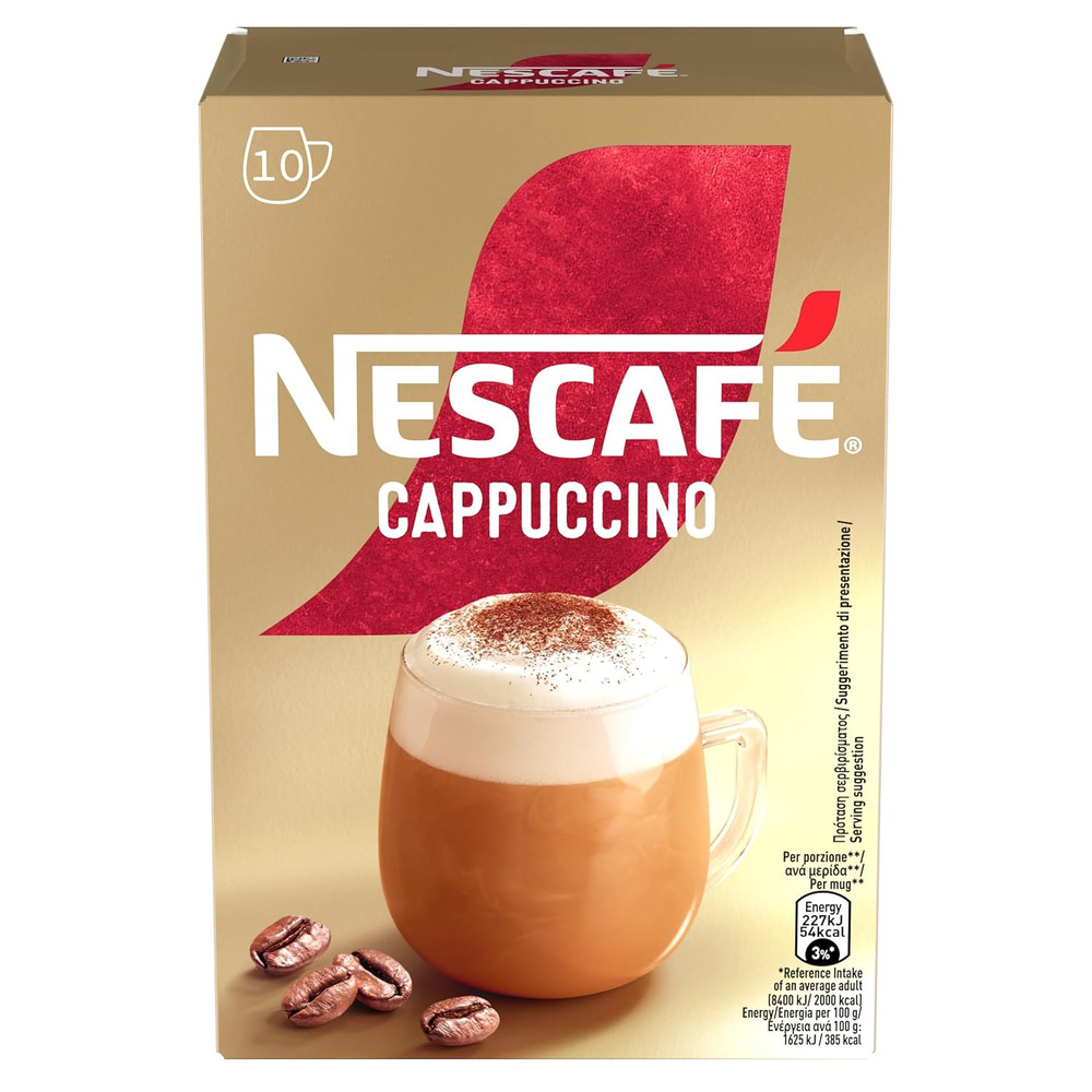 Nescafž Cappuccino 10 Sticks