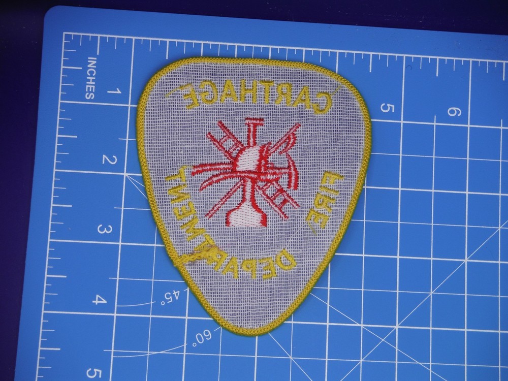 CarthageTexas Fire Dept patch-Bin A