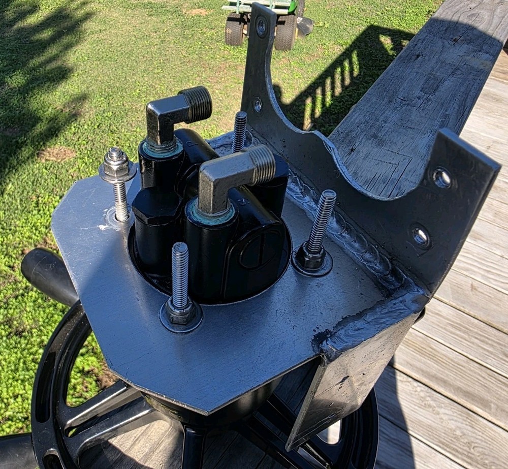 Ezy-Glide Side-Kick Replacement Steering Wheel Used Missing Parts