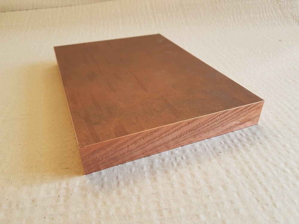 Copper 99,9% sheet / plate. New, 2mm thick - many sizes.