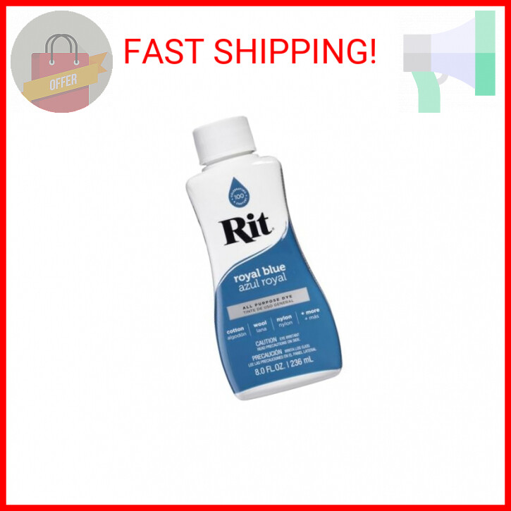 Rit Purpose Liquid Dye, 8 Oz, Royal Blue