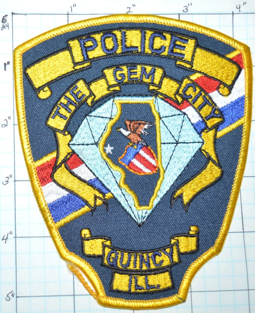 ILLINOIS, QUINCY POLICE DEPT PATCH