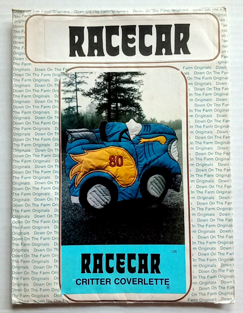 Racecar Coverlet Pattern