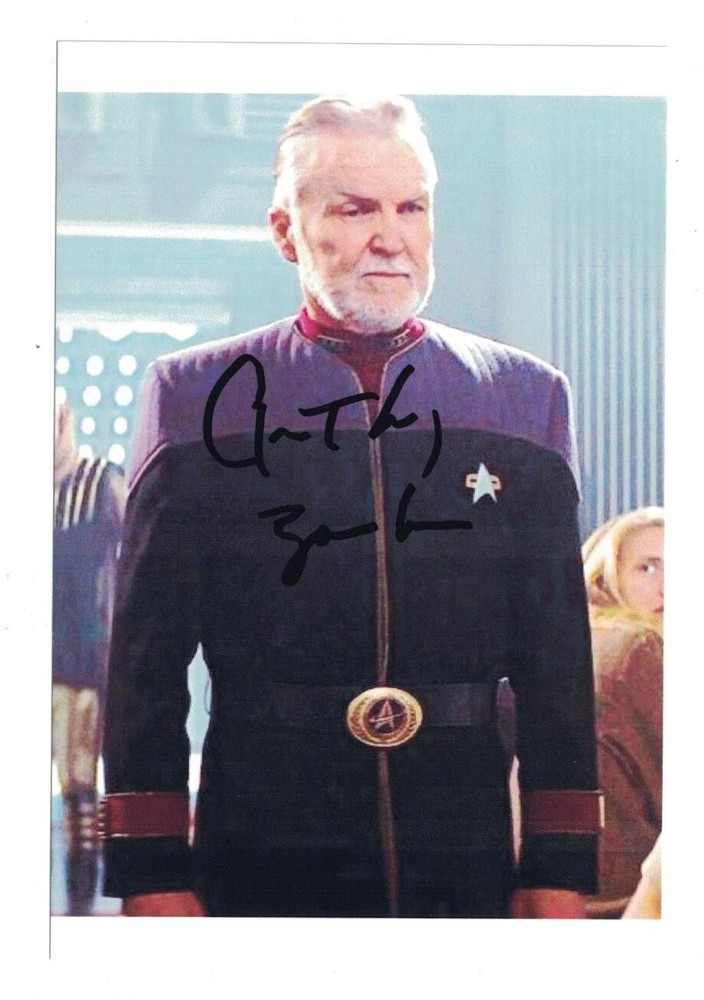 Anthony Zerbe Signed Autographed 4 x 6 Photo Actor C