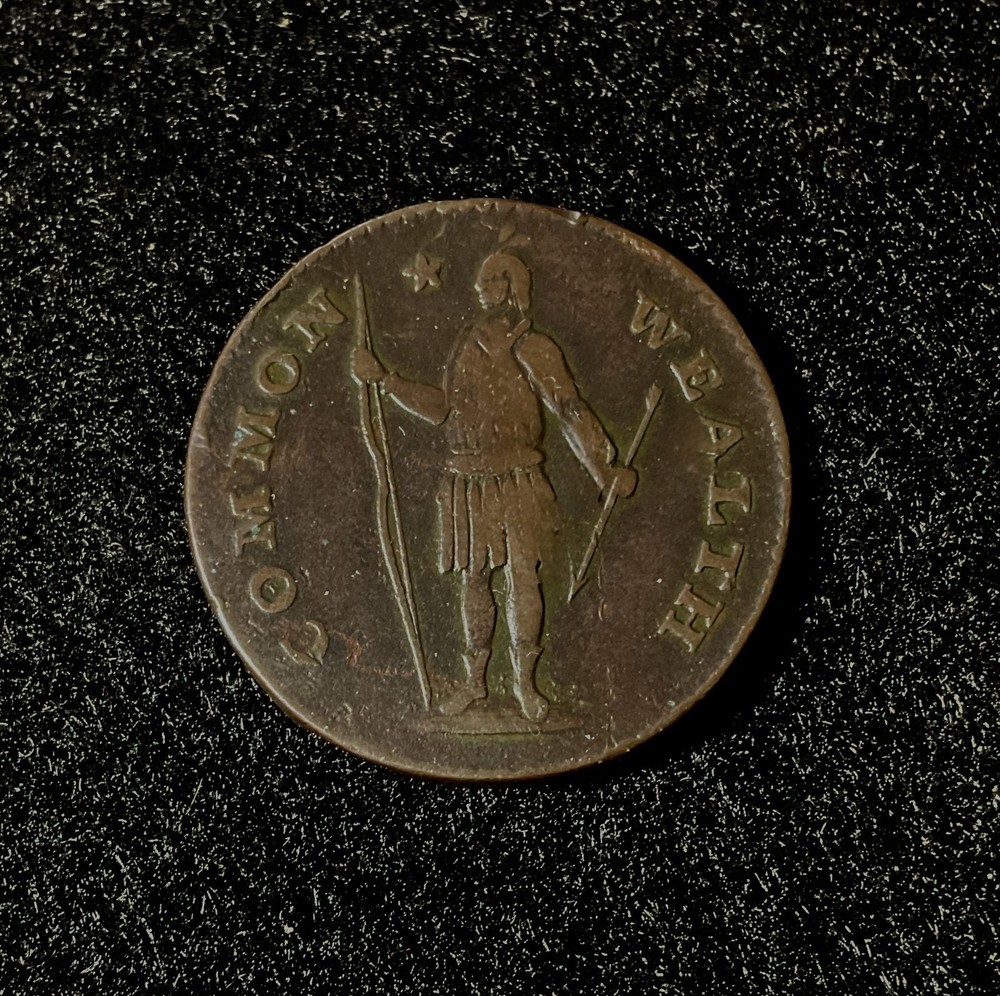 1788 Massachusetts Cent, Copper Colonial coin.