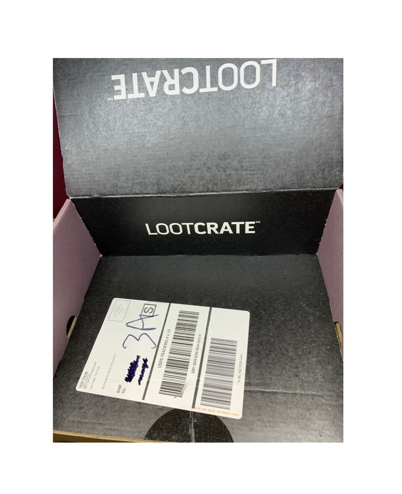 2013 LOOT CRATE "LOCK SAFE" EMPTY BOX ONLY
