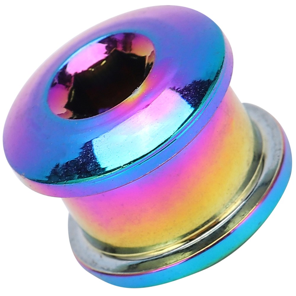 (Multicolor)5Pcs Chainring Bolts RustProof Easily Install Disc Screw CH