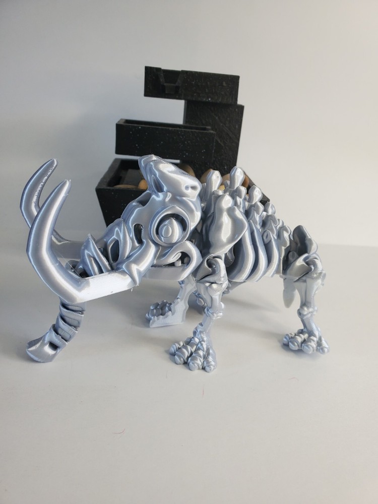Mammoth Dinosaur Skeleton Flexible Toy