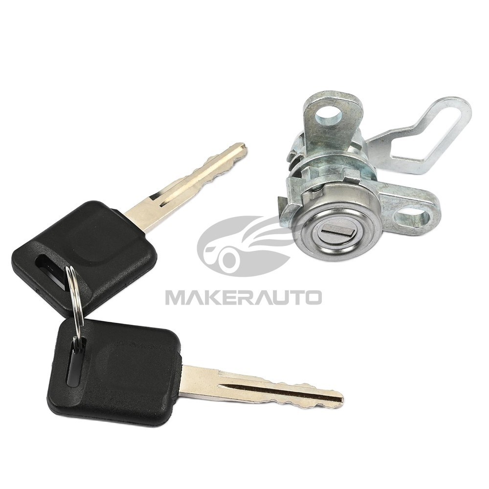 Tail Gate Tailgate Handle W/Tailgate Lock Cylinder For 2005-2014 Nissan Frontier