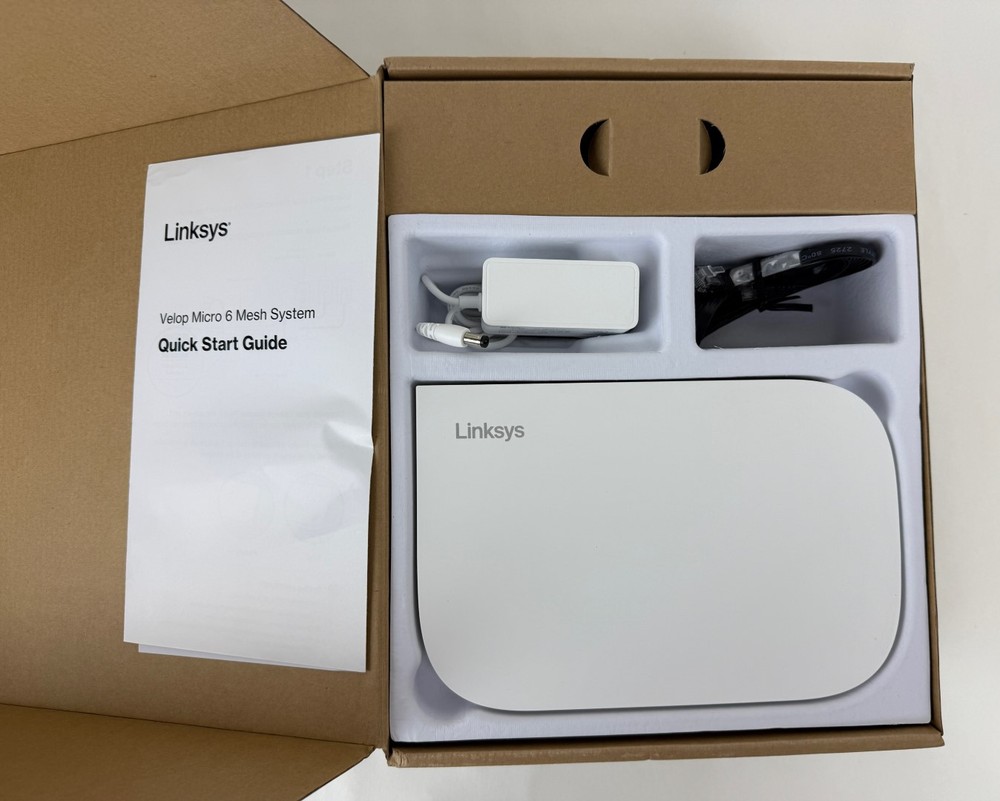 Linksys Velop AX3000 Dual Band Micro Mesh System (3-pack) LN11011202 White - OB