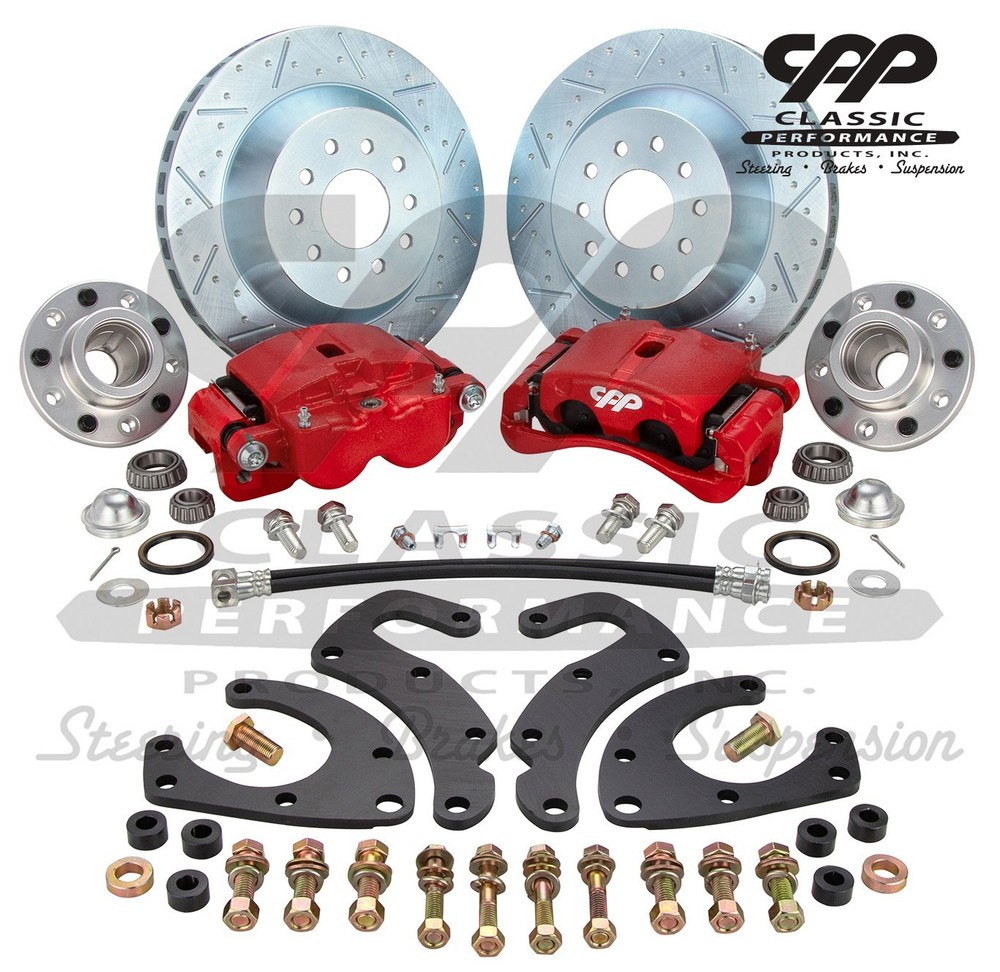 1958-64 Chevy Impala Belair CPP Front Big Brake 13" Disc Brake Conversion Kit