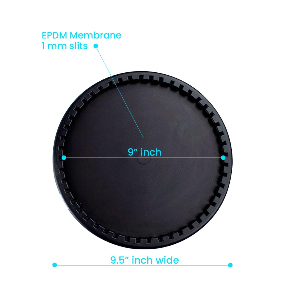 ECD270-E | 9 Inch EPDM Fine Bubble Disc Diffuser | SSI Original (24 Pack)
