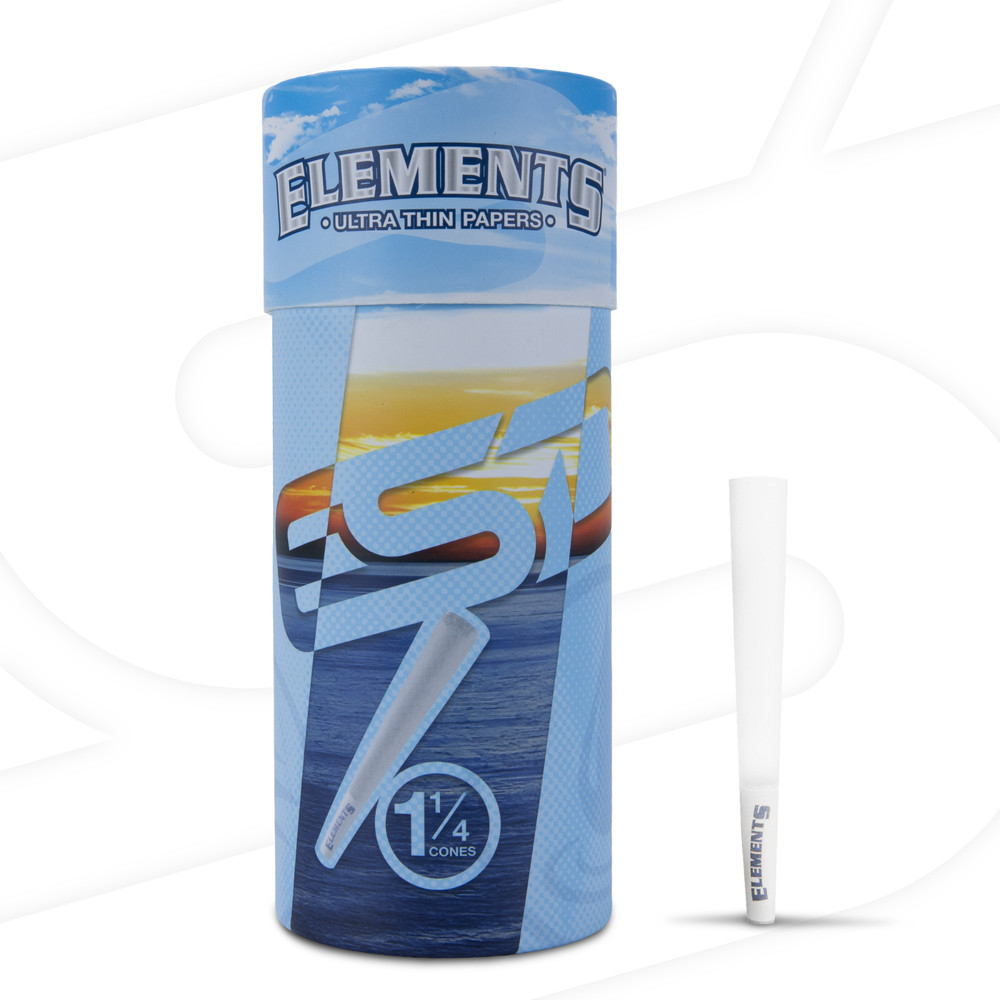 Elements Rolling Paper 1 1/4 Pre-Rolled Cones | 50 Pack
