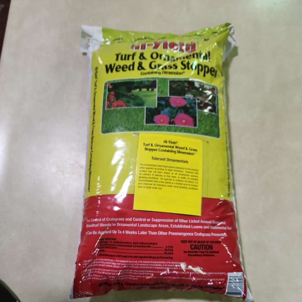 HI YIELD Weed & Grass Stopper W/ Dimension Controls Broadleaf Weeds Crabgrass