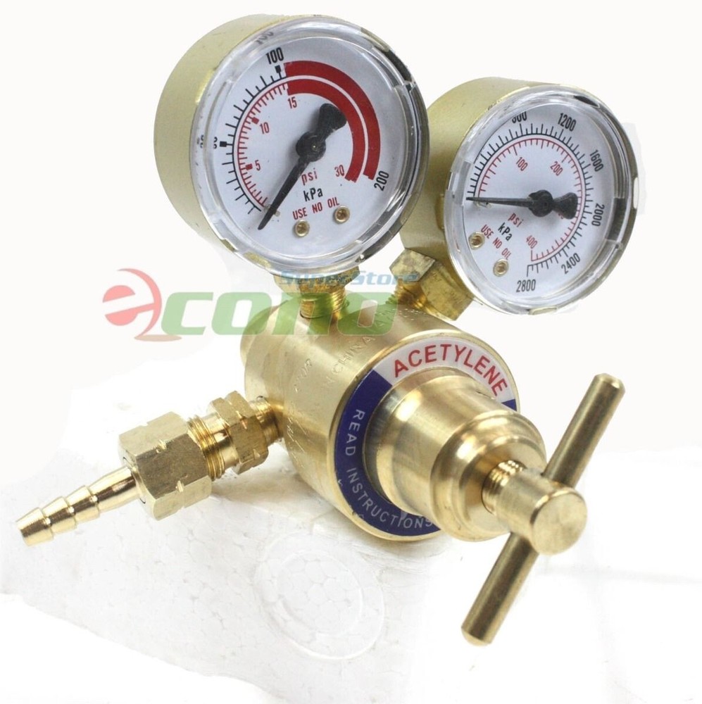 Solid Brass Replacement Acetylene Regulator 4 Welding Victor Gas Torch Cutting