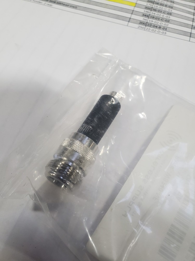N Female Crimp Connector for 240 Type Braided Cable