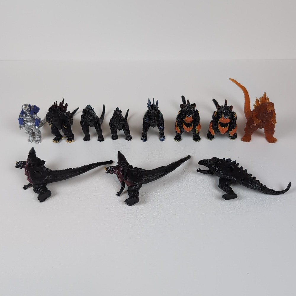 Mini Godzilla Action Figure Lot 2"