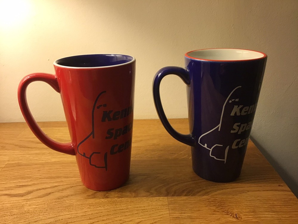 NASA space centre mugs