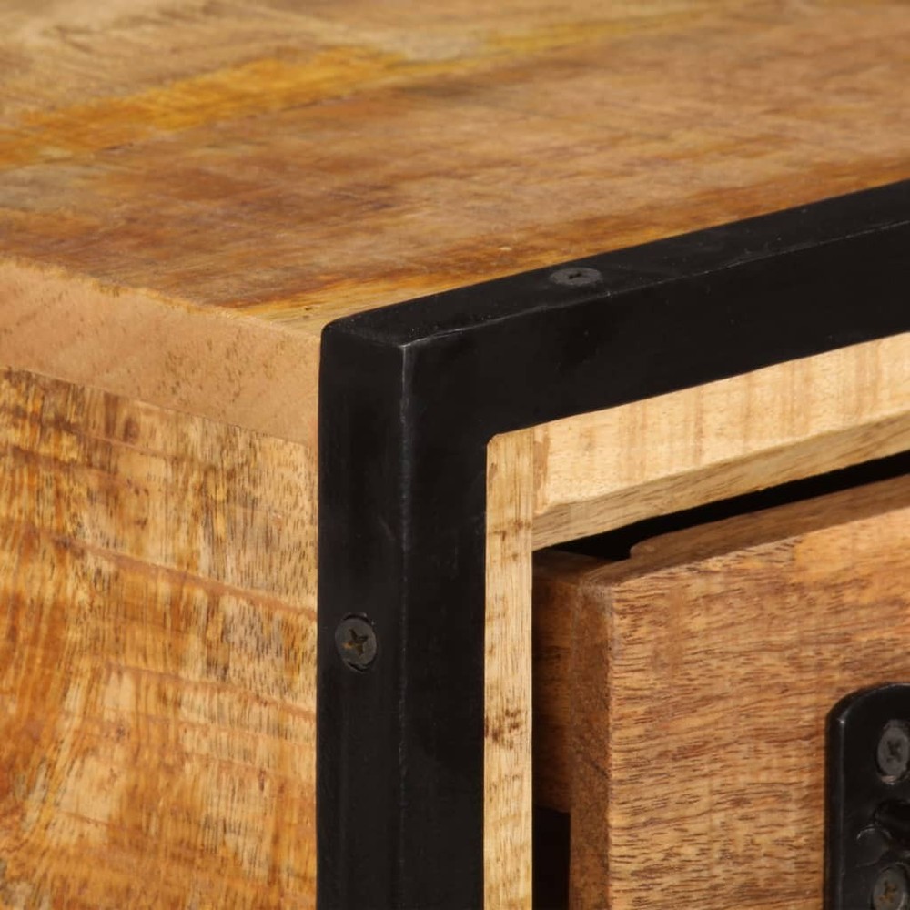 Cabinet Bar Buffet Cabinet Console Table with Drawers Solid Wood Mango vidaXL