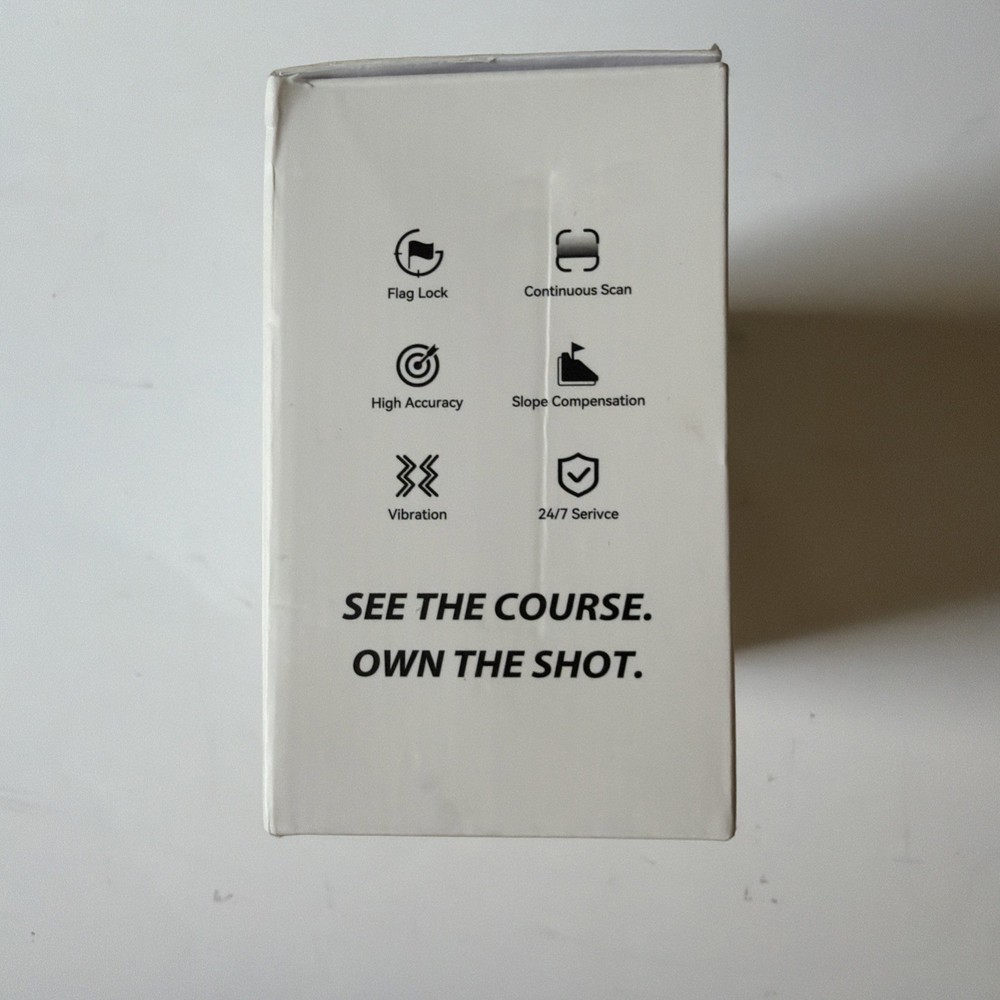 Compact Golf Rangefinder 1200Yds 7X Precision Slope Continuous Scan