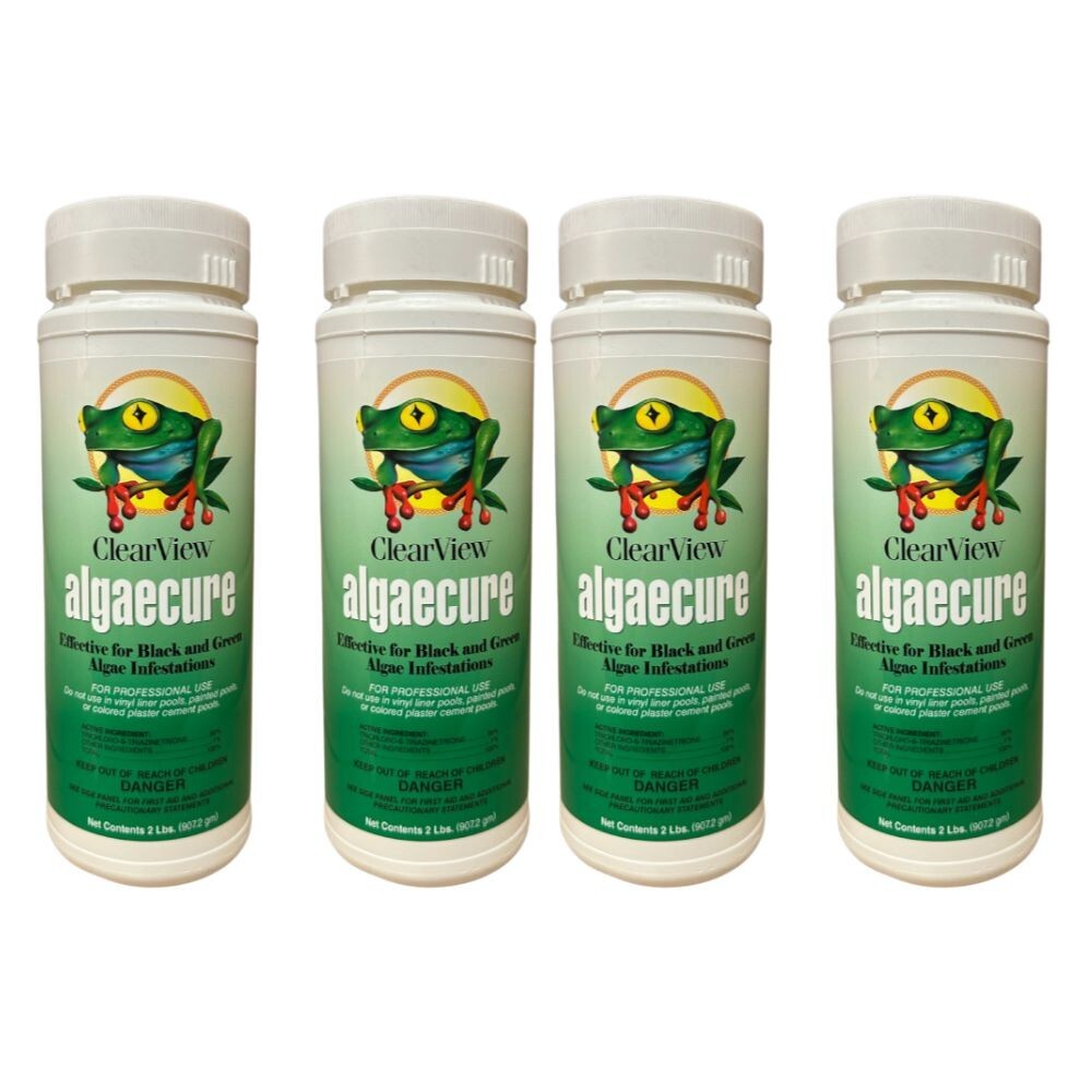 ClearView Black Algae Killer Granular Tri-Chlor 2 lb 4 Pack | CVTC002