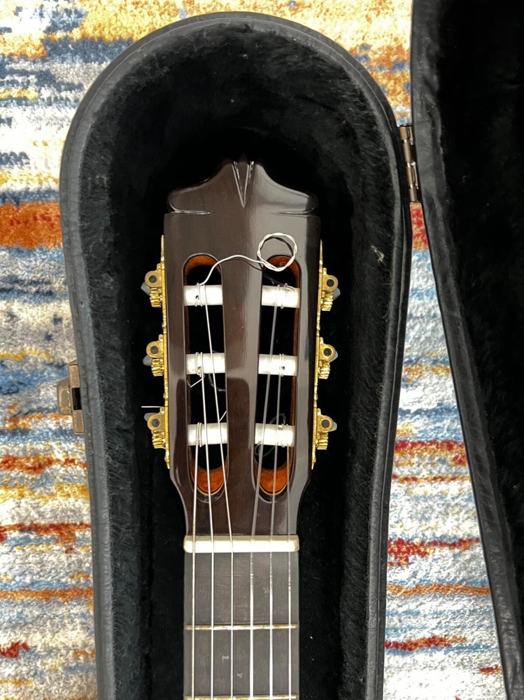 Alhambra 9P Classical Guitar, Natural, with hard case