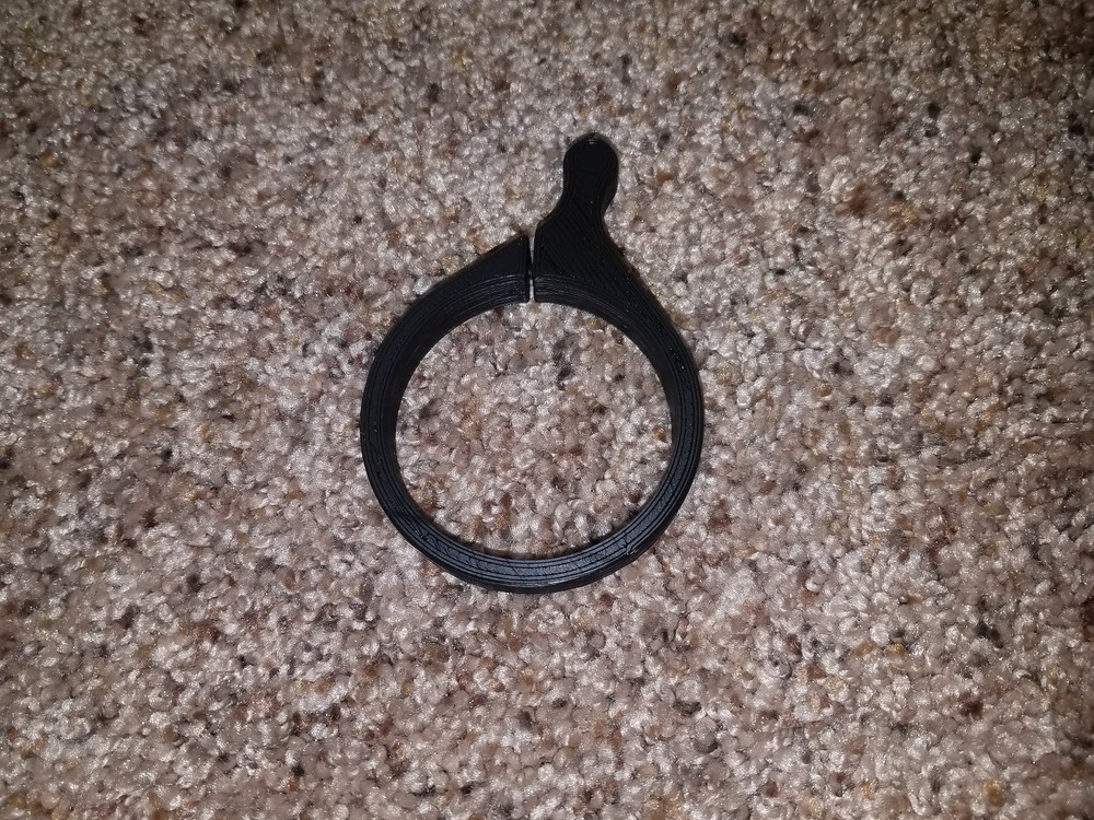 Schmidt and Bender PM ii scope throw lever